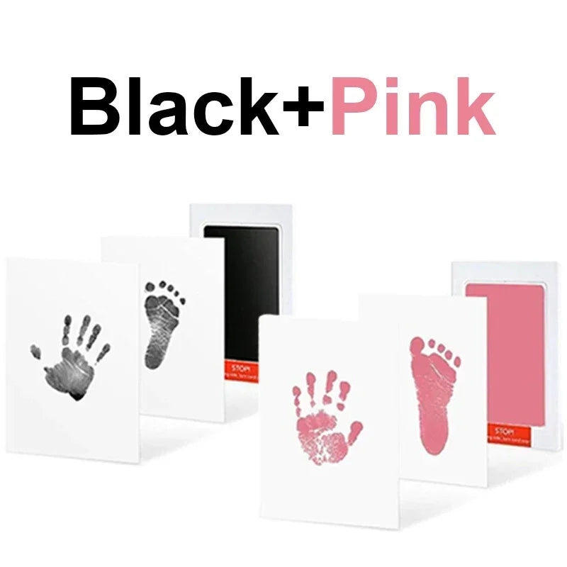 Inkless Inkpad Kits for Baby Handprints, Footprints, and Pet Paw Prints – Perfect for Keepsakes and Gifts"