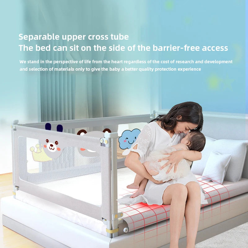 Secure Sleeping Solutions: Anti-Fall Bed Barriers for Newborns and Toddlers