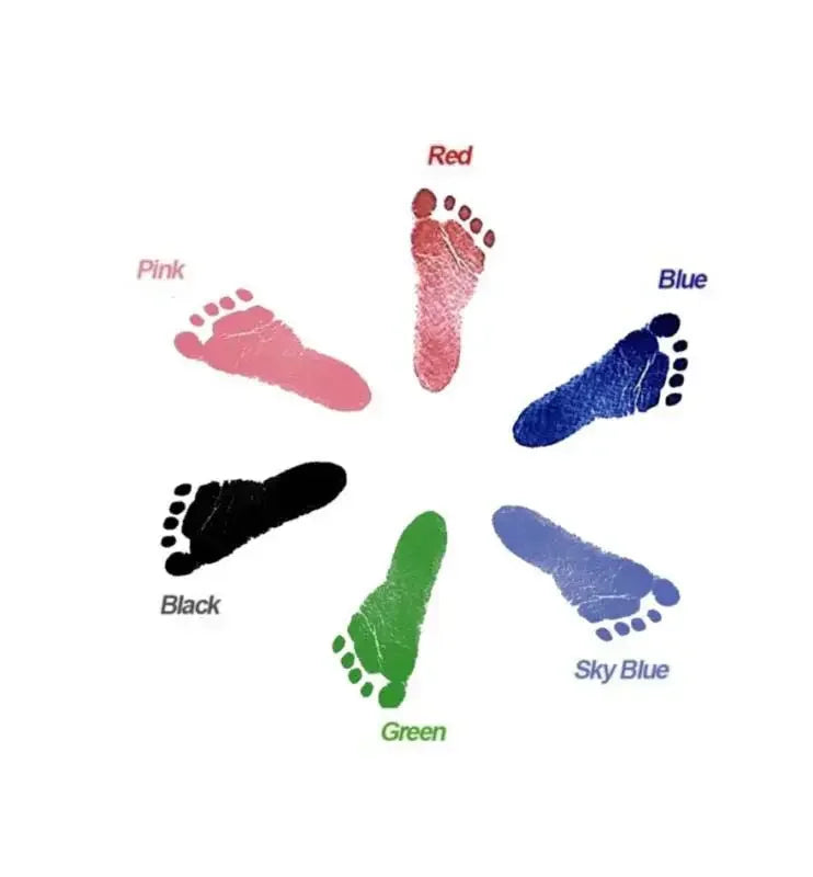 Inkless Inkpad Kits for Baby Handprints, Footprints, and Pet Paw Prints – Perfect for Keepsakes and Gifts"