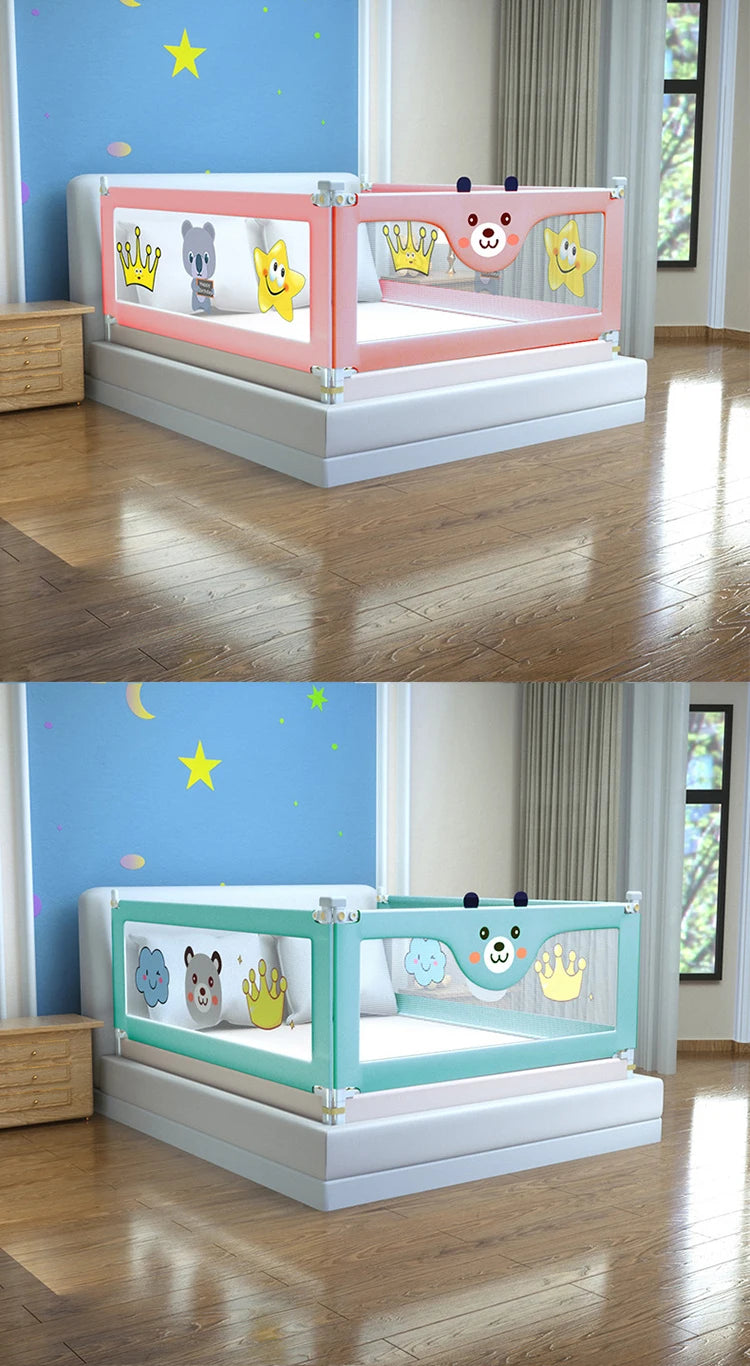 Secure Sleeping Solutions: Anti-Fall Bed Barriers for Newborns and Toddlers