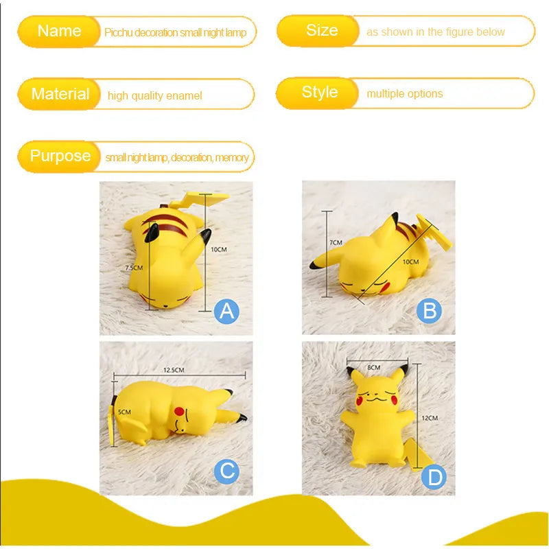 Pokemon Pikachu Night Light