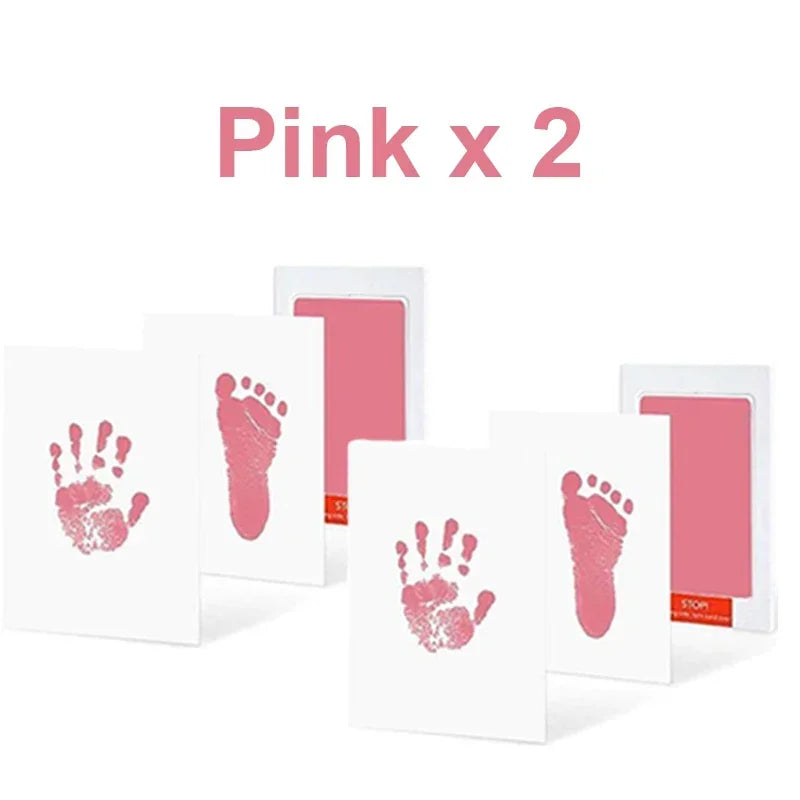 Inkless Inkpad Kits for Baby Handprints, Footprints, and Pet Paw Prints – Perfect for Keepsakes and Gifts"