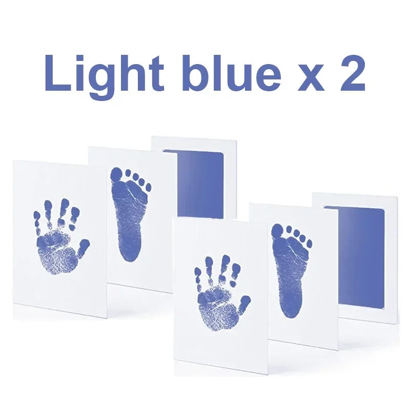 Inkless Inkpad Kits for Baby Handprints, Footprints, and Pet Paw Prints – Perfect for Keepsakes and Gifts"