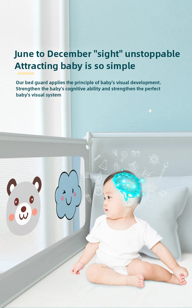 Secure Sleeping Solutions: Anti-Fall Bed Barriers for Newborns and Toddlers