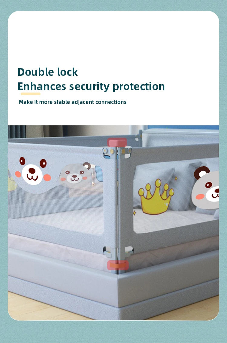 Secure Sleeping Solutions: Anti-Fall Bed Barriers for Newborns and Toddlers