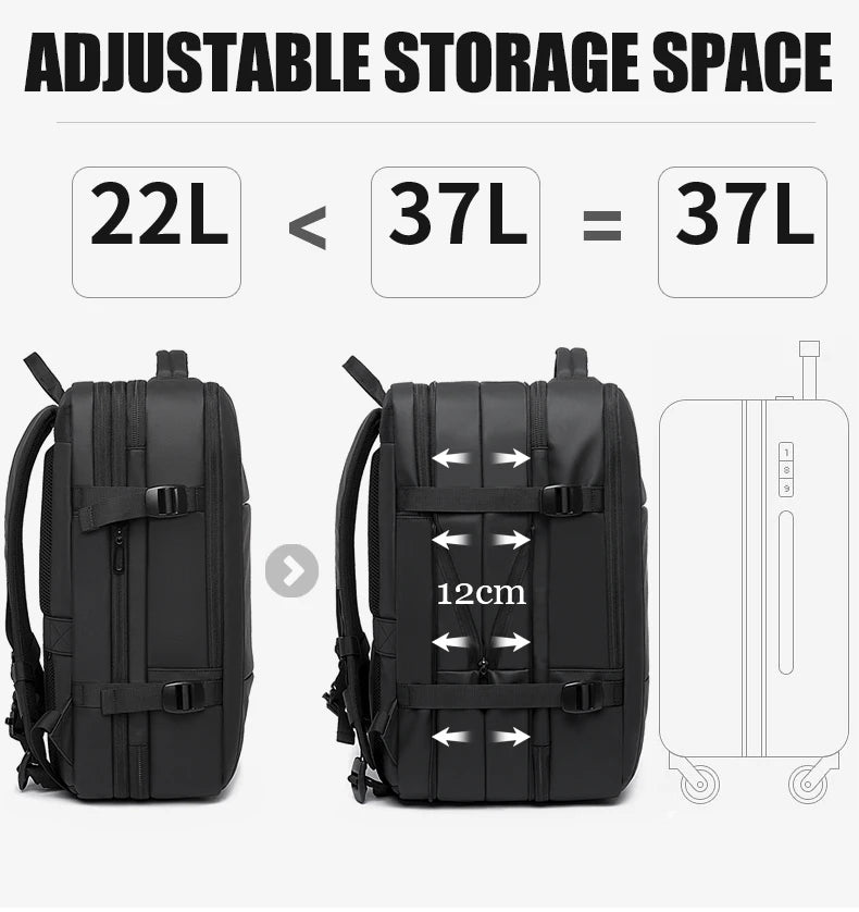 BANGE Multi-Functional and Durable Backpack: The Ideal Companion for Travel and Daily Activities