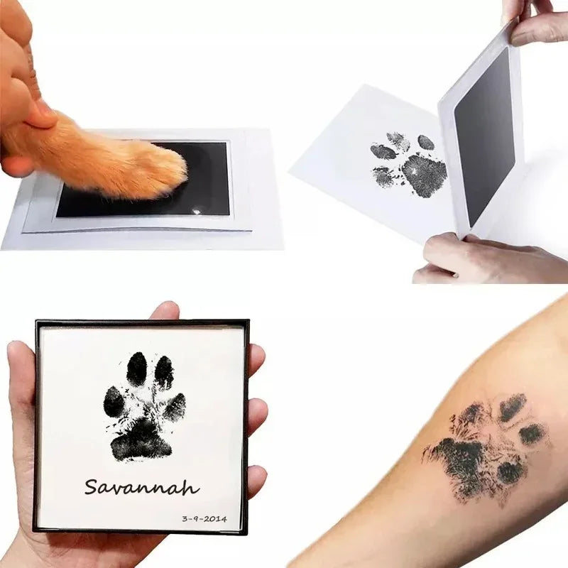 Inkless Inkpad Kits for Baby Handprints, Footprints, and Pet Paw Prints – Perfect for Keepsakes and Gifts"