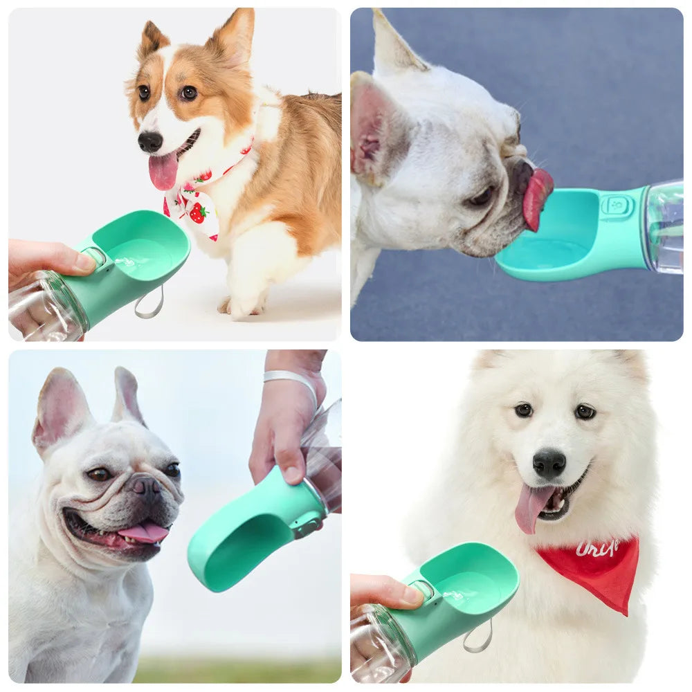 Portable water and food bottle for Dogs and Cats