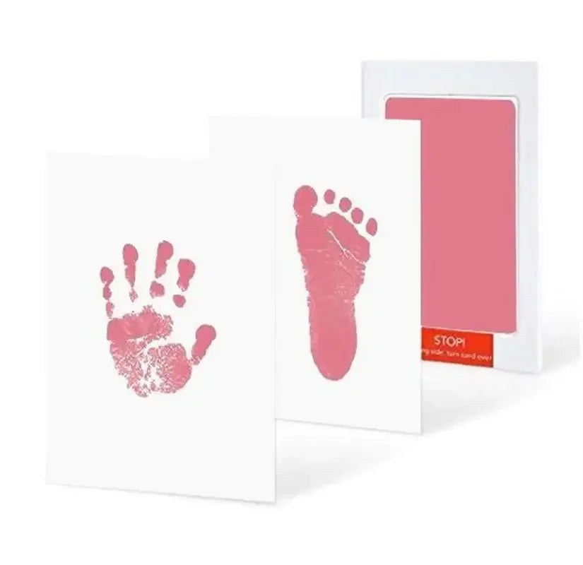 Inkless Inkpad Kits for Baby Handprints, Footprints, and Pet Paw Prints – Perfect for Keepsakes and Gifts"