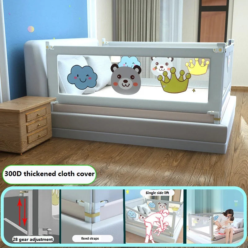 Secure Sleeping Solutions: Anti-Fall Bed Barriers for Newborns and Toddlers