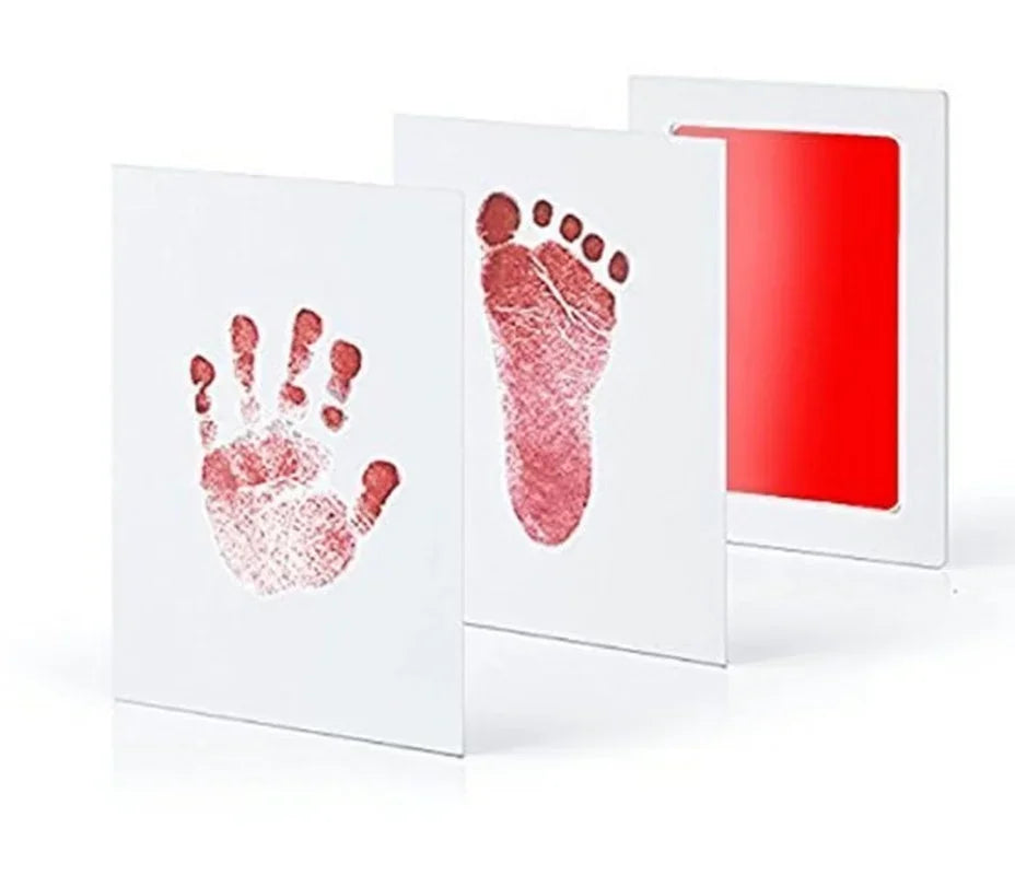 Inkless Inkpad Kits for Baby Handprints, Footprints, and Pet Paw Prints – Perfect for Keepsakes and Gifts"