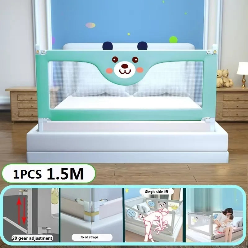 Secure Sleeping Solutions: Anti-Fall Bed Barriers for Newborns and Toddlers